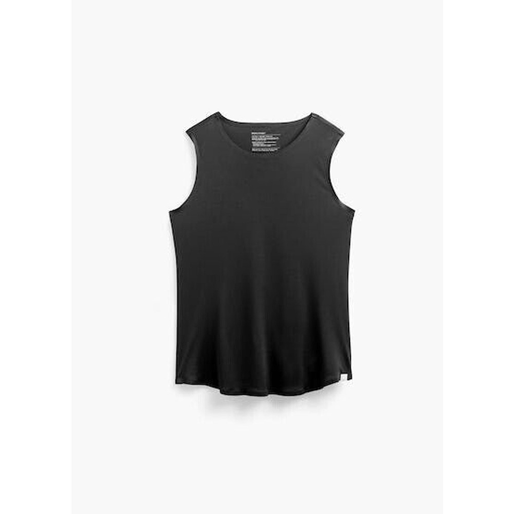 Ministry of Supply Womens XS Black Luxe Touch Tank Round neck Pullover Top NWT